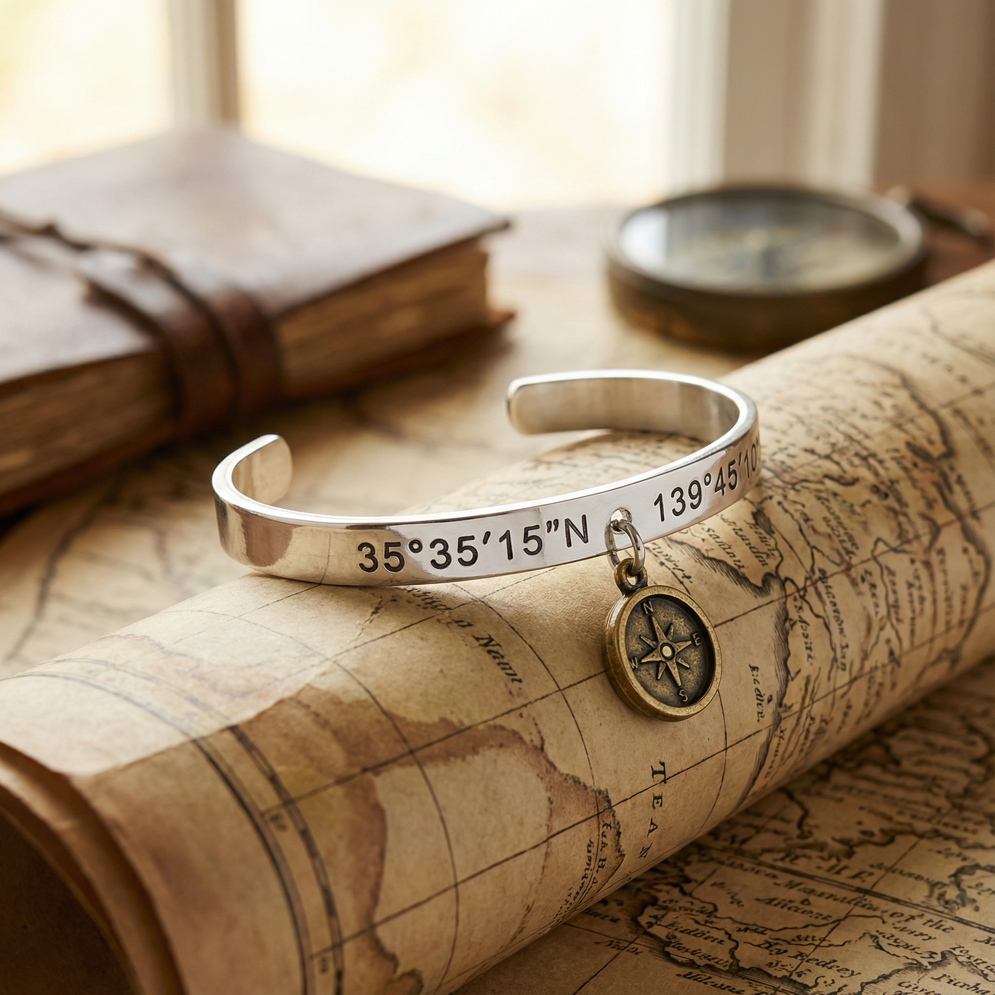 Coordinates Bracelet