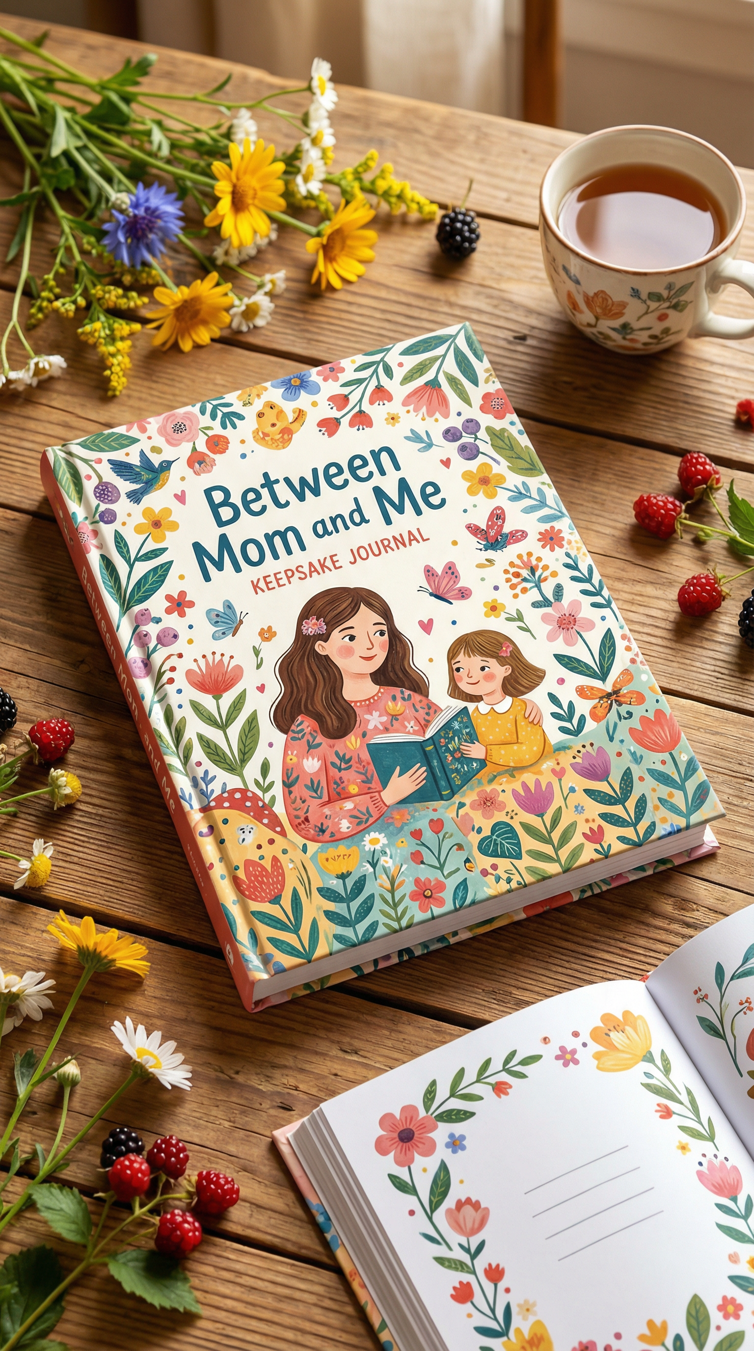 Between Mom and Me: Mother & Daughter Keepsake Journal