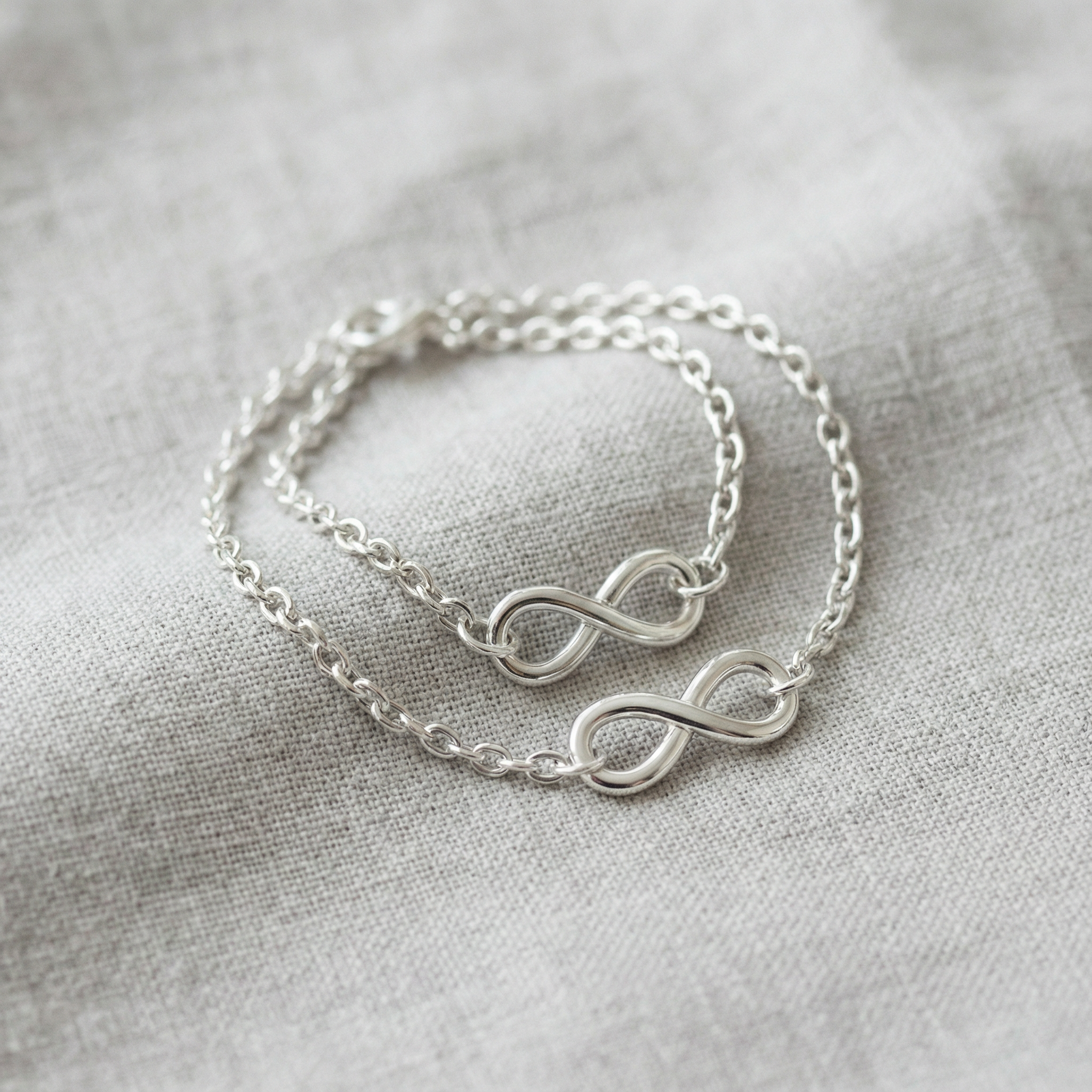 Infinity Symbol Matching Bracelets