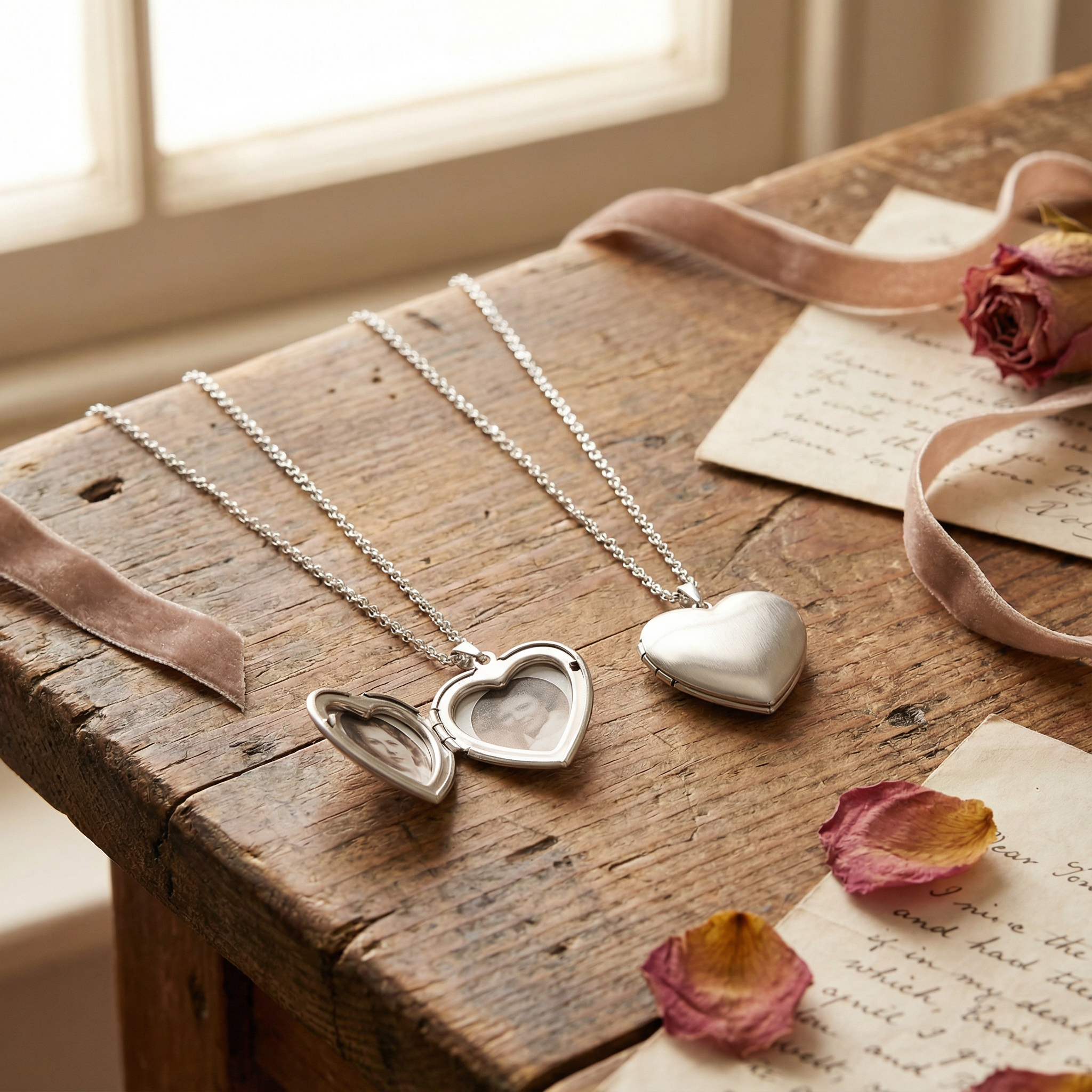 Forever in My Heart Necklace Set